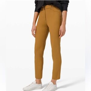 Lululemon City Sleek 5 Pocket 7/8 Pant Spiced Bronze Size 10